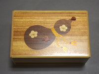 5 Sun 10 Step GT Fuji & Birds Japanese Puzzle Box