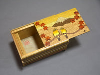 5 Sun 10 Step GT Fuji & Birds Japanese Puzzle Box
