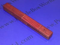 #13 Chopsticks Puzzle Box (Bloodwood & Redheart) by Robert Yarger (Stickman Puzzles)