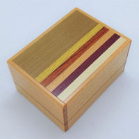 3 Sun 12 Step Natural Wood Japanese Puzzle Box (Version 2)