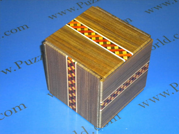 324 Step Standard Super Cubi Japanese Puzzle Box 
