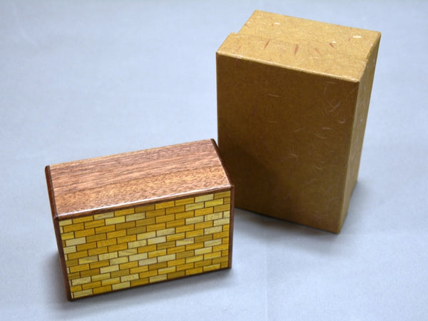 4 Sun 11 Step Bricked Japanese Puzzle Box