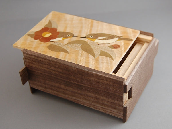 4 Sun 14 Step Bird Japanese Puzzle Box 