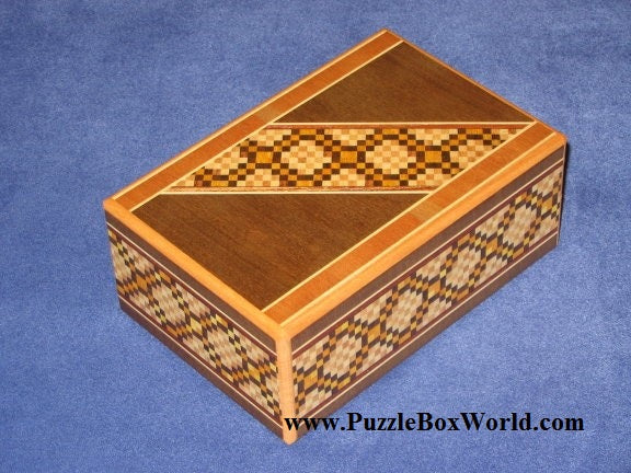  5 Sun 12 Step Limited Edition Japanese Puzzle Box 