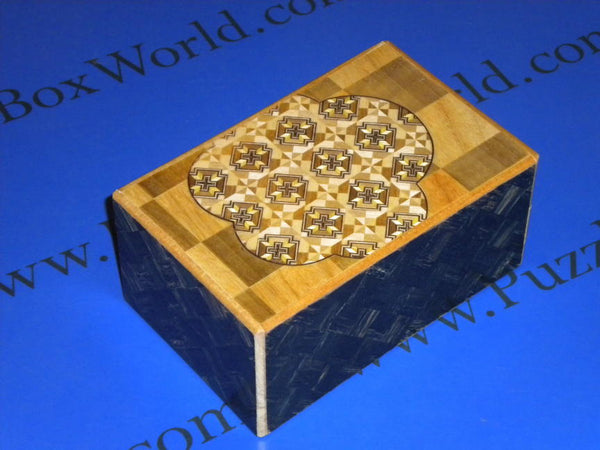 5 Sun 21 Step Limited Edition Yabane Ichimatsu Japanese Puzzle Box