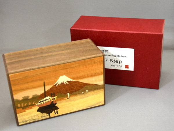 5 Sun 27 Step Zougan Sansui Japanese Puzzle Box