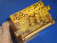 Vintage 6 Sun 30 + Step Sansui Zougan Japanese Puzzle Box