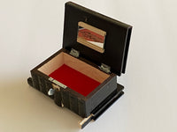 Romanian Secret Puzzle Box (Solid Black)