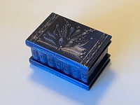 Romanian Secret Puzzle Box (Solid Blue)