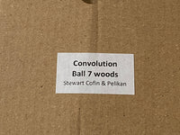 Convolution Ball Limited Edition Puzzle by Stewart Cofin and Pelikan Puzzles