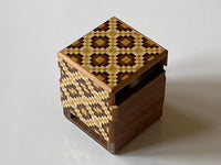Covered Type Secret Japanese Puzzle Box by Yoshiyuki Ninomiya - HARD TO FIND!