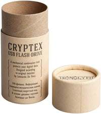 Cryptex (Antique Gold Color) USB flash drive, 32 Gb
