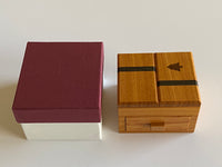 Drawer With A Tree Japanese Puzzle Box by Hiroshi Iwahara