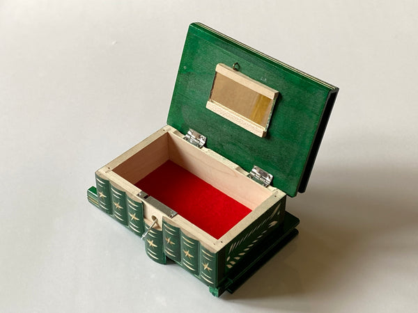 Romanian Secret Puzzle Box (Green)