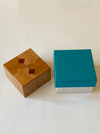 Half (D) Japanese Puzzle Box by Hideaki Kawashima