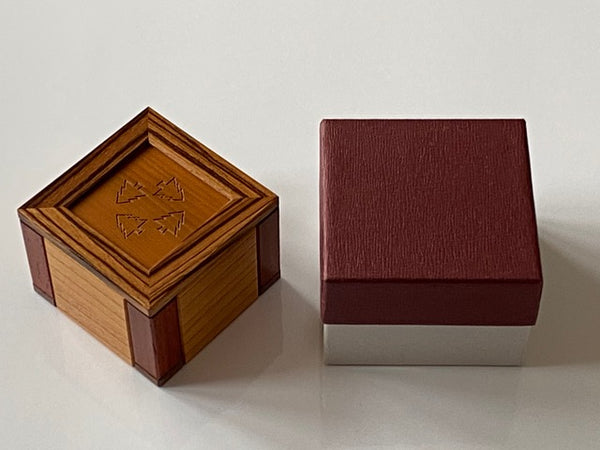 House with Trees Puzzle Box by Hiroshi Iwahara