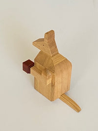 Boxing Kangaroo Japanese Puzzle Box by Yoh Kakuda