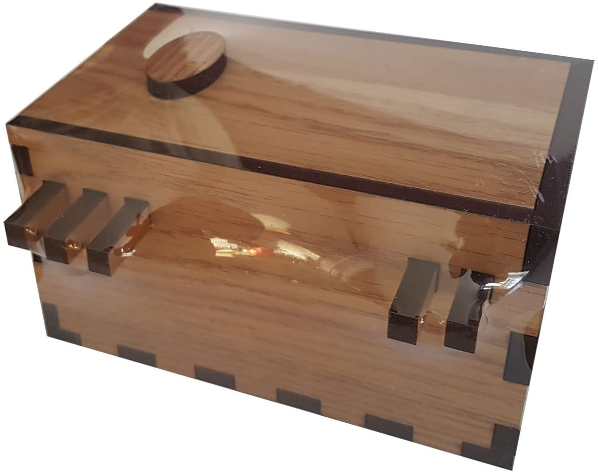 Secret Lock Box - Escape Room Wood Puzzle Box  Secret lock box, Wooden  puzzle box, Wood puzzle box