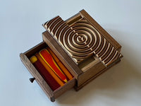 Ripple Out FIRE Limited Edition Japanese Puzzle Box by Osamu Kasho - RARE