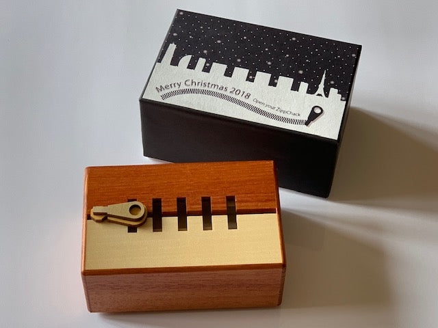 Zipp Chack Japanese Secret Puzzle Box by Yasuaki Kikuchi