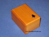 Box With a Tree Standard Japanese Puzzle Box (K
