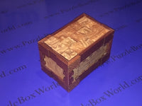 Burl Tile Puzzle Box by Robert Yarger (Stickman Puzzles)