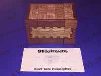 Burl Tile Puzzle Box by Robert Yarger (Stickman Puzzles)
