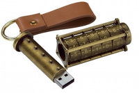 Cryptex (Antique Gold Color) USB flash drive, 16 Gb
