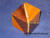 Cube Box II  Japanese Puzzle Box  by Akio Kamei 2