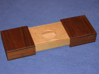 Card Case Karakuri (Momotaro) Box by Yukio Ogura