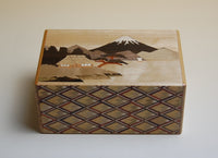 5 Sun 27 Step Sansui Zougan Japanese Puzzle Box