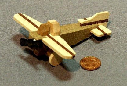 10 Piece Airplane Kumiki Puzzle