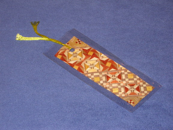 Yosegi Zaiku Japanese Bookmark