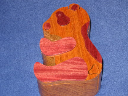 Panda Bear Puzzle Box