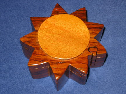 Sun Puzzle Box