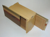 5 Sun 7 X 7 Step Double Compartment Japanese Puzzle Box   By Mr. Oka 2