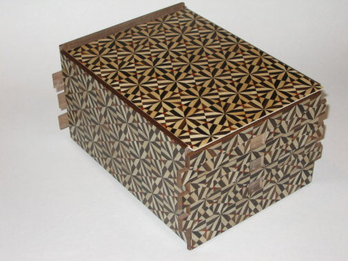 7 Sun 72 Move Hana Pattern Japanese Puzzle Box By Mr. Yamanaka  2