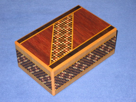 5 Sun 7 Step Ichimatsu Japanese Puzzle Box