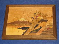 Mt. Fuji Japanese Wooden Jigsaw Puzzle A