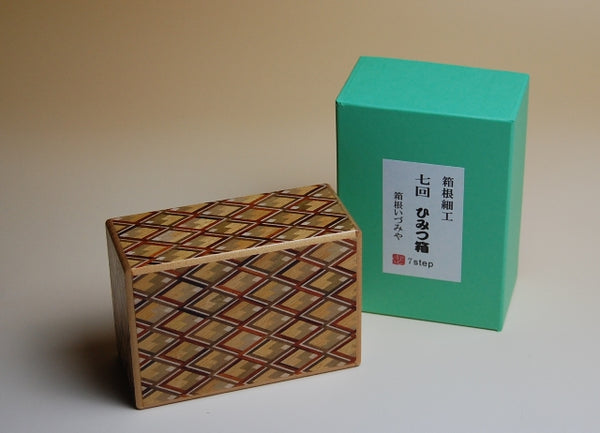 4 Sun 7 Step Kujakubishi Japanese Puzzle Box