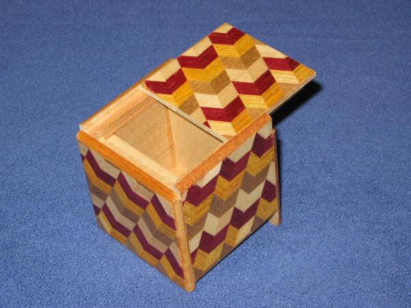 2 Sun 4 Step Yabane Cubic Japanese Puzzle Box