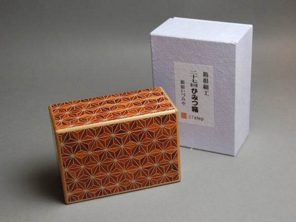 4 Sun 27 Step Akaasa Japanese Puzzle Box 