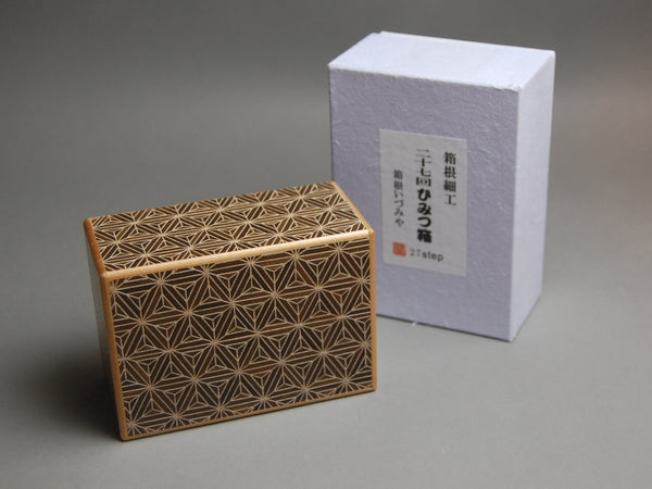 4 Sun 27 Step Yaeasa Japanese Puzzle Box 
