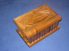 Turkish Puzzle Box with Dragon Lid – Puzzle Box World