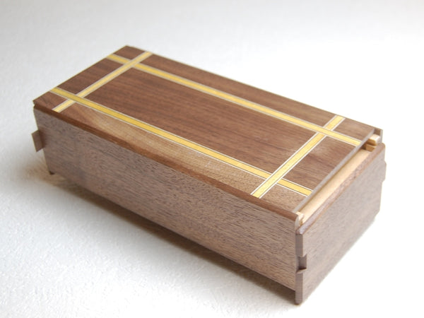 Large 7 Step Japanese Natural Wood Puzzle Box A1