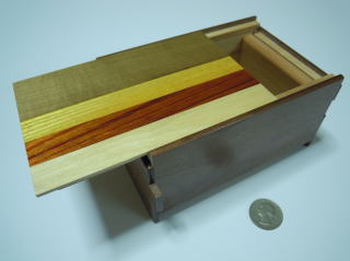 5 Sun 14 Step Natural Wood Japanese Puzzle Box  By Mr. Oka 