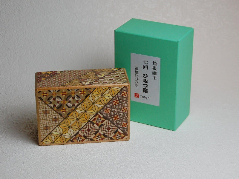 4 Sun 7 Step MKS Koyosegi Japanese Puzzle Box 