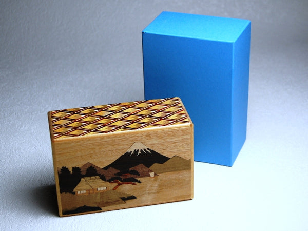 5 Sun 10 Step MK Zougan Sansui Japanese Puzzle Box 
