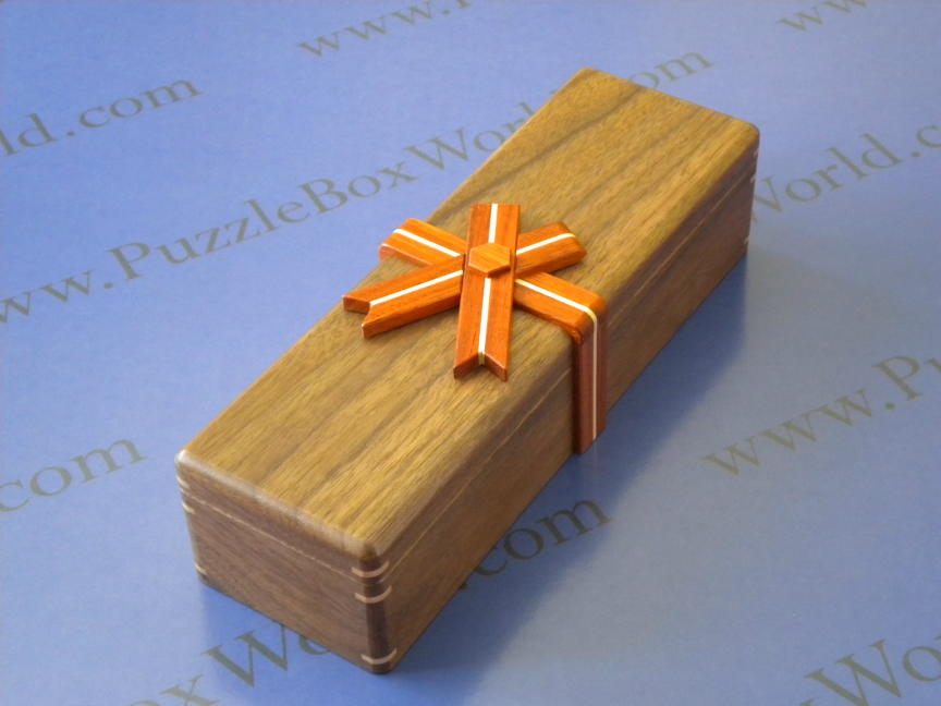 INI A 藤牧京介 BOX The Letter Box D-3 by Akio Kamei – Puzzle Box World