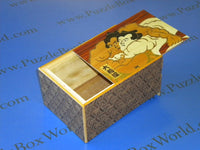 6 Sun Step Limited Edition Sumo Japanese Puzzle Box 2